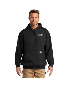 Carhartt ® Midweight Hooded Sweatshirt-Black-Small-Premier Companies
