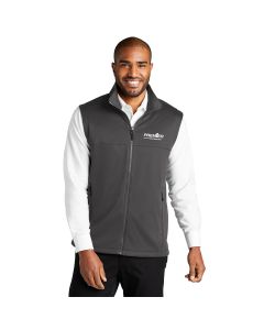 Port Authority® Collective Smooth Fleece Vest-Graphite-Small-Premier Ag