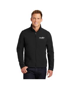 Port Authority® Core Soft Shell Jacket-Black-Extra Small-Premier Ag