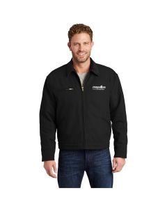 CornerStone® - Duck Cloth Work Jacket-Black-Small-Premier Companies