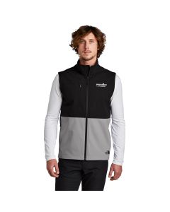 The North Face® Castle Rock Soft Shell Vest-Mid Grey-Small-Premier Ag